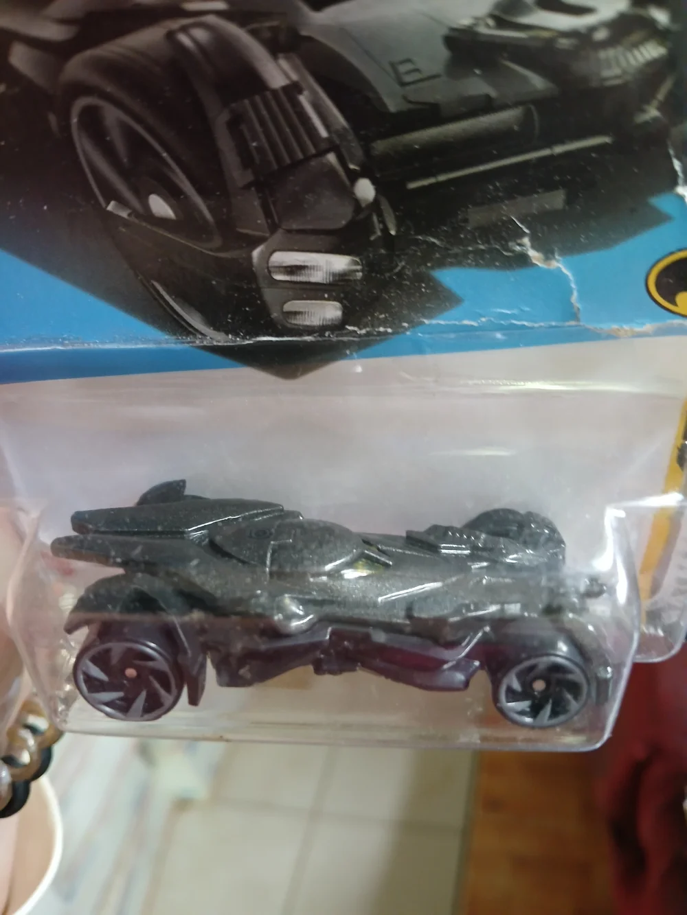 Hot Wheels Batmobile from the 2024 mainline Batman series (1/5), specifically mo